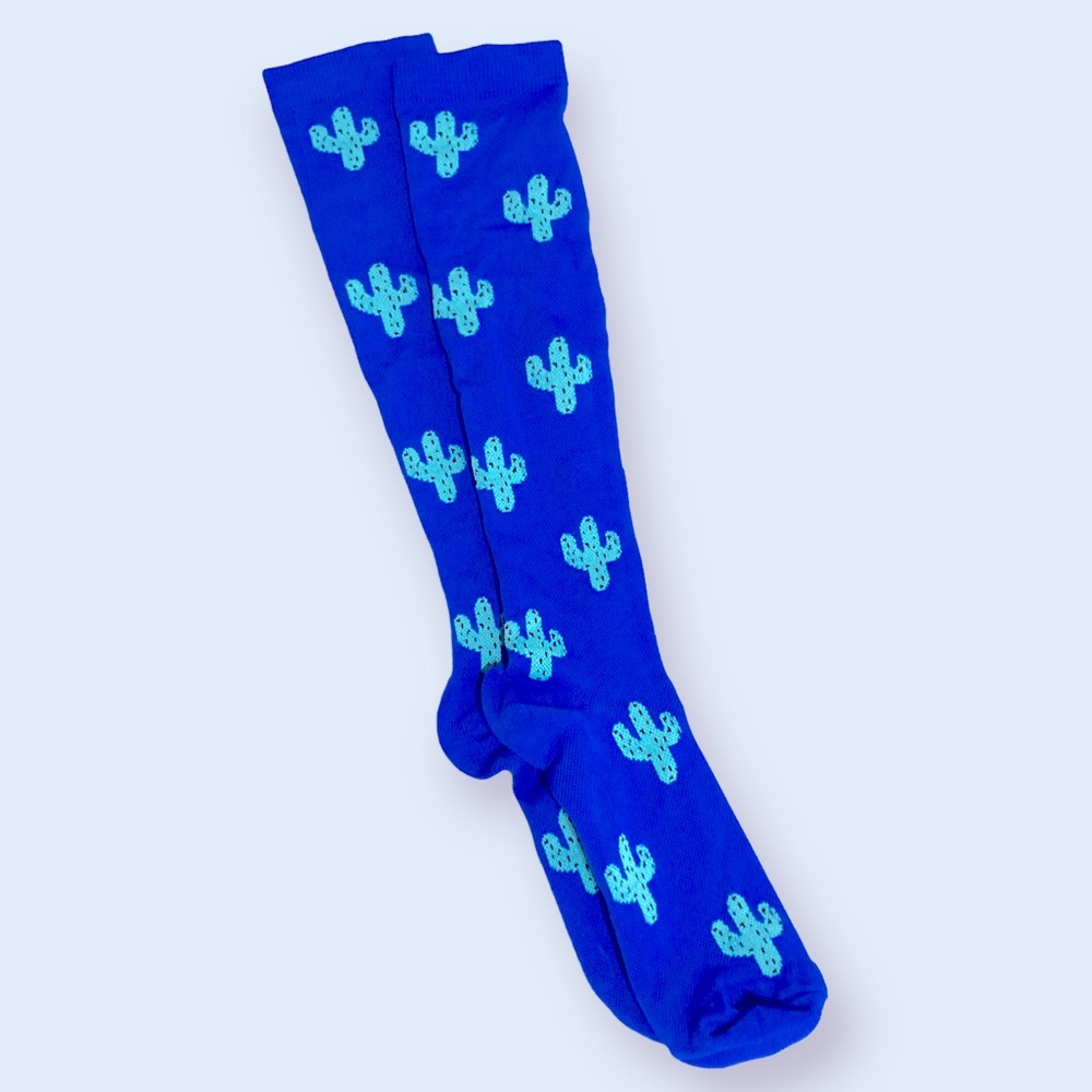 Socks Prickly Cactus Mid Calf Length